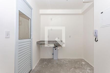 Cozinha de kitnet/studio à venda com 1 quarto, 35m² em Aclimação, São Paulo