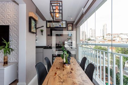 Varanda da Sala de apartamento à venda com 2 quartos, 64m² em Vila da Saúde, São Paulo