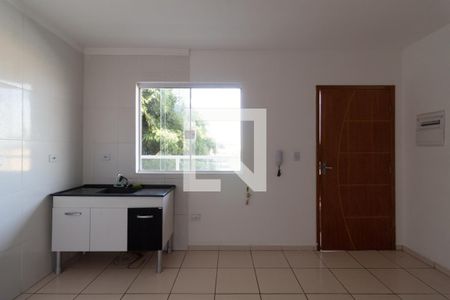 Cozinha de apartamento para alugar com 1 quarto, 32m² em Vila Esperança, São Paulo