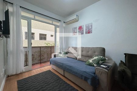 Sala de apartamento para alugar com 2 quartos, 78m² em Jardim Ana Maria, Guarujá