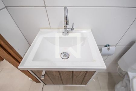 Banheiro de apartamento à venda com 1 quarto, 34m² em Presidente Altino, Osasco