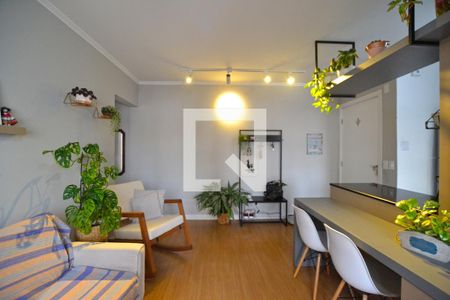 Sala de apartamento à venda com 1 quarto, 42m² em Rio Branco, Porto Alegre