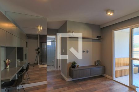 Sala de apartamento para alugar com 2 quartos, 58m² em Chácara Santo Antônio (zona Sul), São Paulo