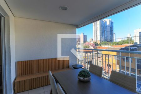 Varanda da Sala de apartamento para alugar com 2 quartos, 58m² em Chácara Santo Antônio (zona Sul), São Paulo