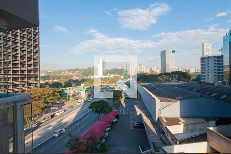 Vista do Quarto de apartamento para alugar com 1 quarto, 44m² em Pinheiros, São Paulo