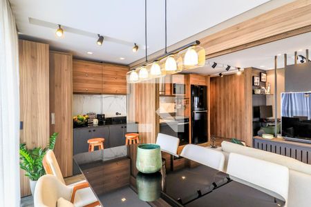 Varanda de kitnet/studio para alugar com 1 quarto, 43m² em Santo Amaro, São Paulo