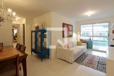 Sala de apartamento à venda com 3 quartos, 112m² em Barra da Tijuca, Rio de Janeiro