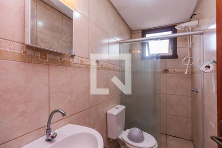 Banheiro  de apartamento para alugar com 1 quarto, 40m² em São Luis, Canoas