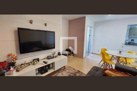 Sala  de apartamento para alugar com 2 quartos, 55m² em Casa Branca, Santo André