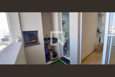 Varanda Gourmet de apartamento para alugar com 2 quartos, 55m² em Casa Branca, Santo André