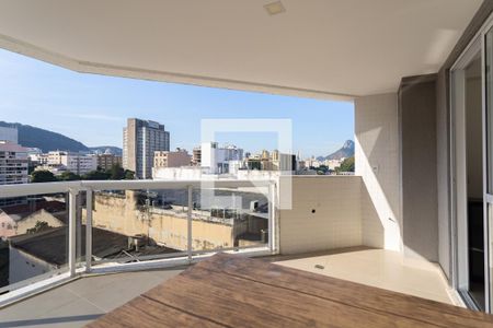 Varanda de apartamento para alugar com 3 quartos, 102m² em Botafogo, Rio de Janeiro