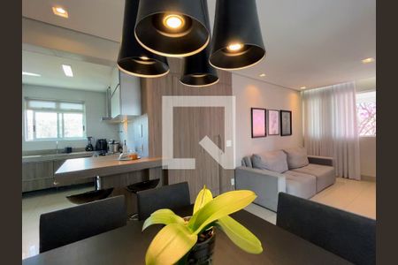 Sala de apartamento à venda com 3 quartos, 115m² em Vila Paris, Belo Horizonte