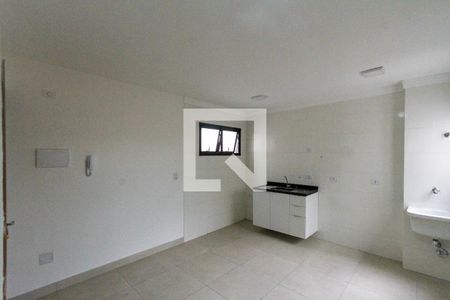 Sala e Cozinha de apartamento para alugar com 2 quartos, 50m² em Chácara Mafalda, São Paulo