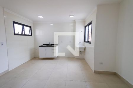 Cozinha de apartamento para alugar com 2 quartos, 50m² em Chácara Mafalda, São Paulo