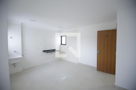 Sala/Cozinha de apartamento à venda com 2 quartos, 48m² em Chácara Mafalda, São Paulo