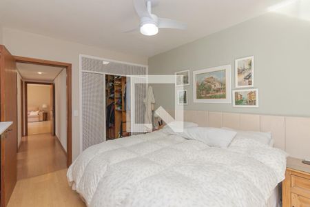 Quarto Suíte de apartamento à venda com 3 quartos, 128m² em Petrópolis, Porto Alegre