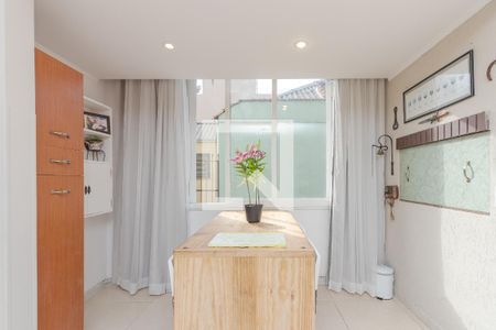 Sala - Churrasqueira de apartamento à venda com 3 quartos, 128m² em Petrópolis, Porto Alegre