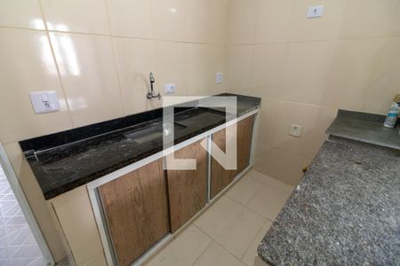 Cozinha de casa para alugar com 1 quarto, 47m² em Vila Nova das Belezas, São Paulo