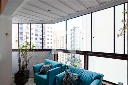 Varanda de apartamento à venda com 4 quartos, 157m² em Vila Mascote, São Paulo