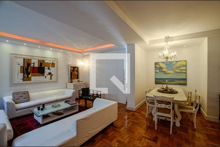 Sala de apartamento para alugar com 3 quartos, 130m² em Icaraí, Niterói