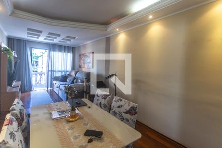 Sala de estar de apartamento à venda com 2 quartos, 74m² em Baeta Neves, São Bernardo do Campo