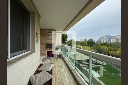 Varanda de apartamento para alugar com 2 quartos, 67m² em Barra da Tijuca, Rio de Janeiro