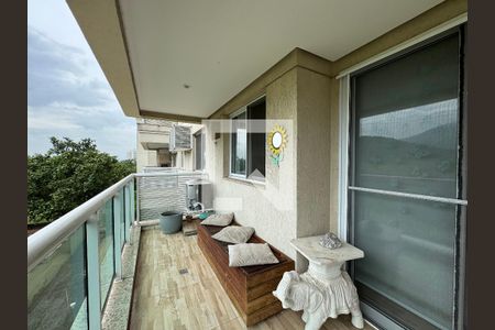 Varanda de apartamento para alugar com 2 quartos, 67m² em Barra da Tijuca, Rio de Janeiro