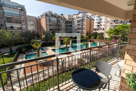 Varanda da Sala de apartamento à venda com 2 quartos, 67m² em Jardim Leonor, São Paulo