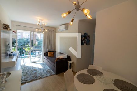 Sala de apartamento à venda com 2 quartos, 67m² em Jardim Leonor, São Paulo