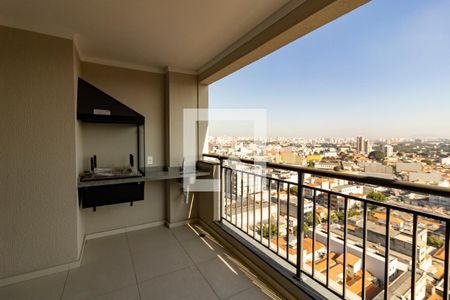 Varanda gourmet de apartamento à venda com 2 quartos, 69m² em Pari, São Paulo