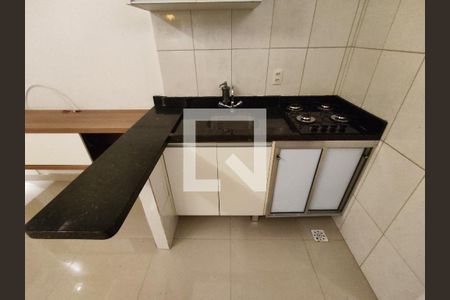 Cozinha de kitnet/studio para alugar com 1 quarto, 30m² em Norte (águas Claras), Brasília