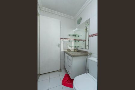 Banheiro da Suíte de casa para alugar com 1 quarto, 58m² em Paulicéia, São Bernardo do Campo