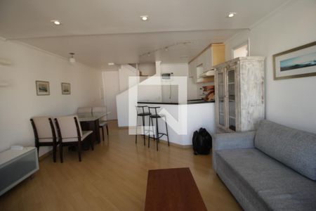 Sala/Cozinha de apartamento à venda com 1 quarto, 75m² em Vila Nova Conceição, São Paulo