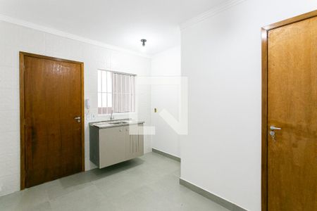 Sala e Cozinha de apartamento para alugar com 1 quarto, 30m² em Jardim Fernandes, São Paulo