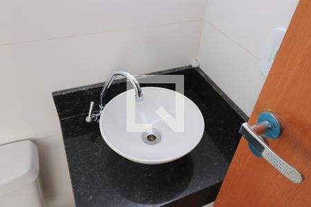 Banheiro de apartamento para alugar com 1 quarto, 32m² em Chácara Santo Antônio (zona Leste), São Paulo