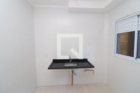 Cozinha e Área de Serviço de apartamento para alugar com 1 quarto, 32m² em Chácara Santo Antônio (zona Leste), São Paulo