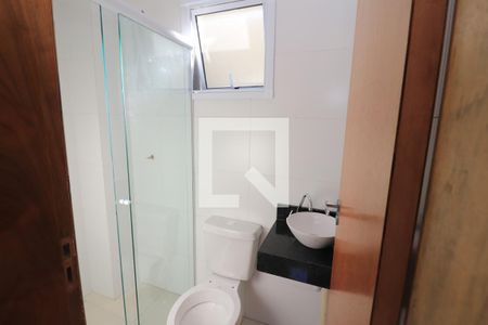 Banheiro de apartamento para alugar com 1 quarto, 32m² em Chácara Santo Antônio (zona Leste), São Paulo