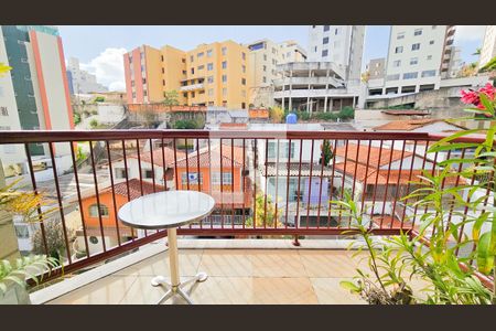 Varanda de apartamento à venda com 4 quartos, 140m² em Grajaú, Belo Horizonte