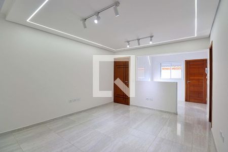 Sala de casa de condomínio à venda com 3 quartos, 166m² em Vila Curuca, Santo André