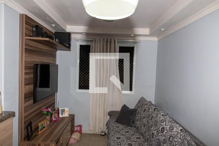 Sala/sala de jantar de apartamento à venda com 2 quartos, 50m² em Centro, Diadema