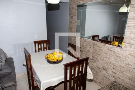 Sala/sala de jantar de apartamento à venda com 2 quartos, 50m² em Centro, Diadema