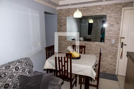 Sala/sala de jantar de apartamento à venda com 2 quartos, 50m² em Centro, Diadema