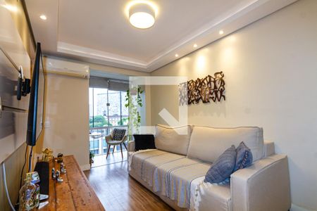 Sala de apartamento à venda com 1 quarto, 48m² em Cidade Baixa, Porto Alegre