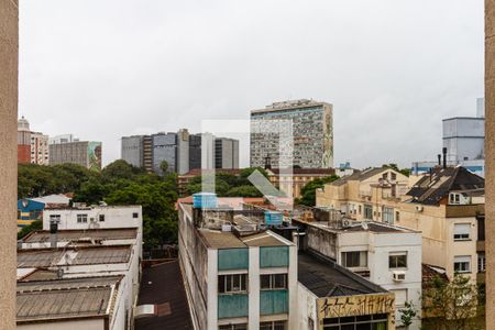 Vista Sala de apartamento à venda com 1 quarto, 48m² em Cidade Baixa, Porto Alegre