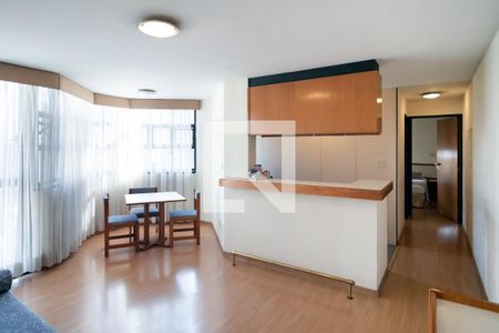 Sala de apartamento para alugar com 1 quarto, 103m² em Campo Belo, São Paulo