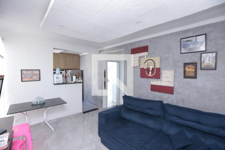 Sala de apartamento à venda com 2 quartos, 50m² em Califórnia, Belo Horizonte