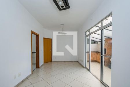 Sala de apartamento à venda com 2 quartos, 106m² em Nova Suíça, Belo Horizonte