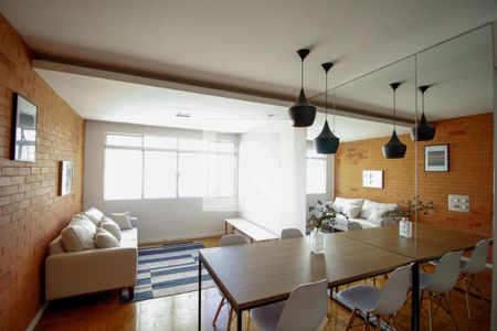 Sala de apartamento à venda com 2 quartos, 80m² em Vila Nova Conceição, São Paulo