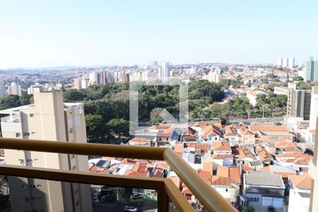 vista varanda sala de apartamento à venda com 1 quarto, 58m² em Centro, Campinas