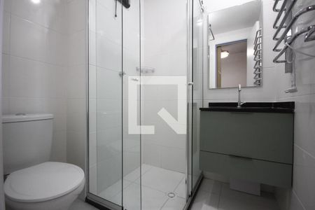 Banheiro de kitnet/studio à venda com 1 quarto, 26m² em Vila Dom Pedro I, São Paulo